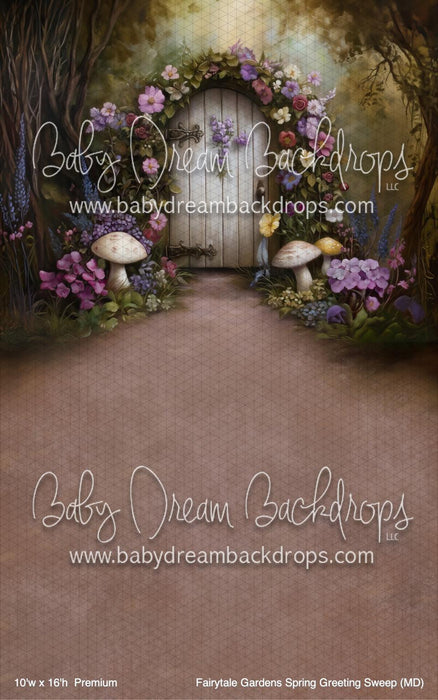 Fairytale Gardens Spring Greeting Sweep (MD)