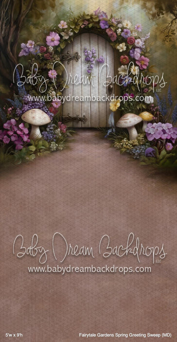 Fairytale Gardens Spring Greeting Sweep (MD)