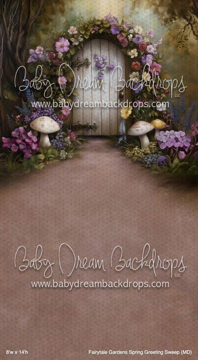 Fairytale Gardens Spring Greeting Sweep (MD)