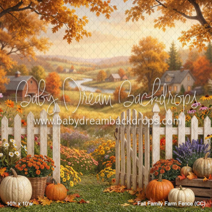 Fall Family Farm Fence (CC)