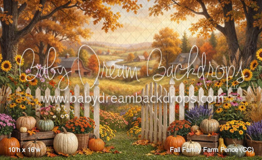 Fall Family Farm Fence (CC)