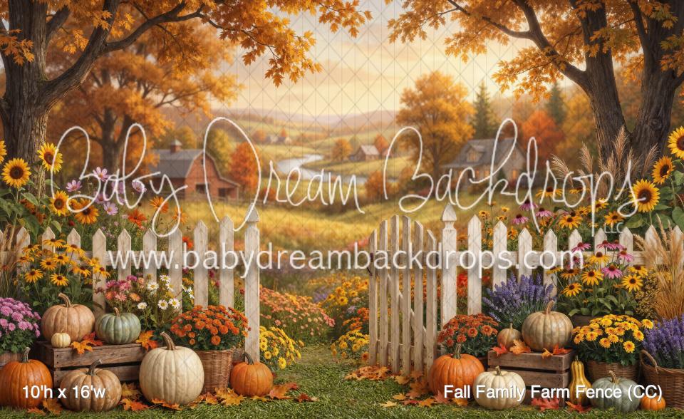 Fall Family Farm Fence (CC)