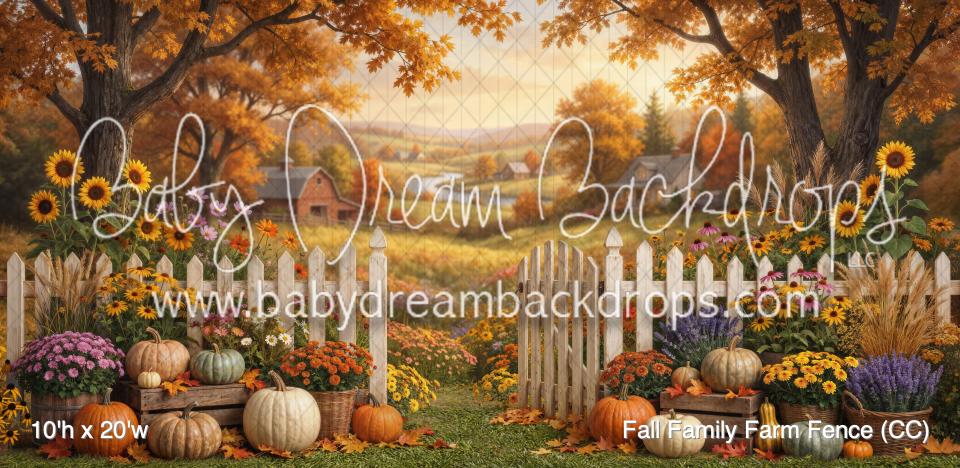 Fall Family Farm Fence (CC)