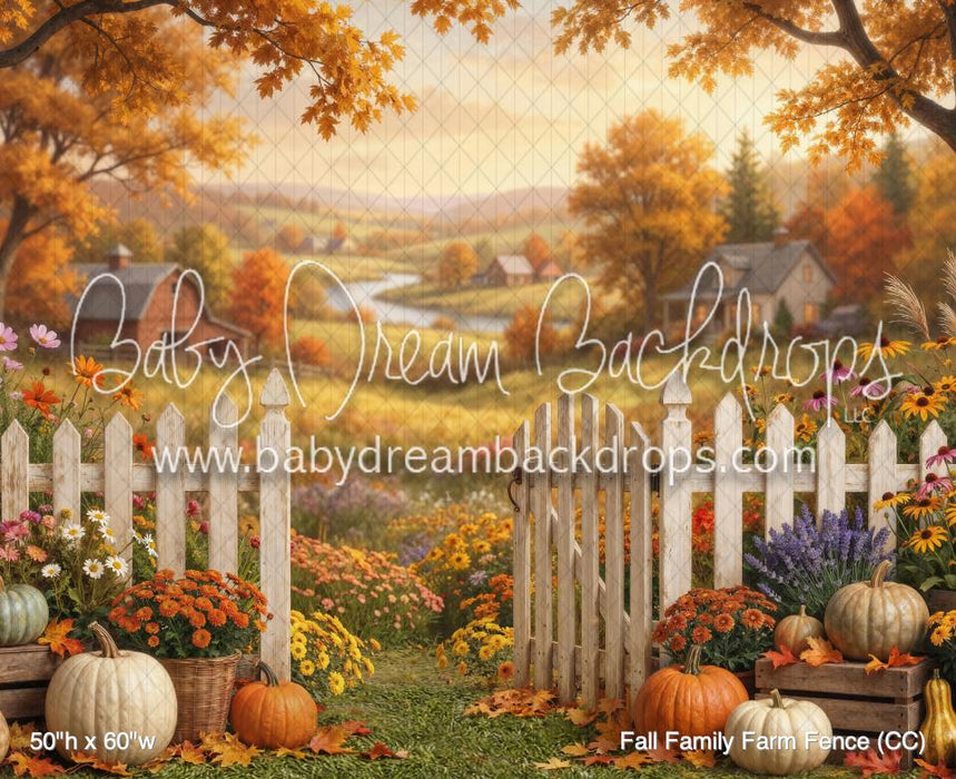 Fall Family Farm Fence (CC)