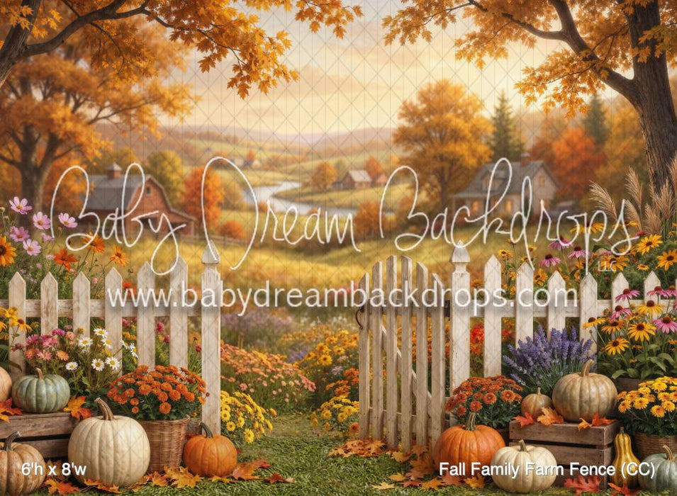 Fall Family Farm Fence (CC)