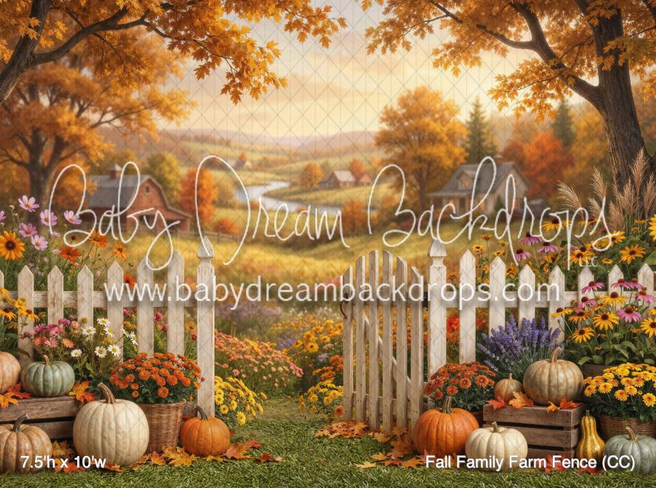 Fall Family Farm Fence (CC)