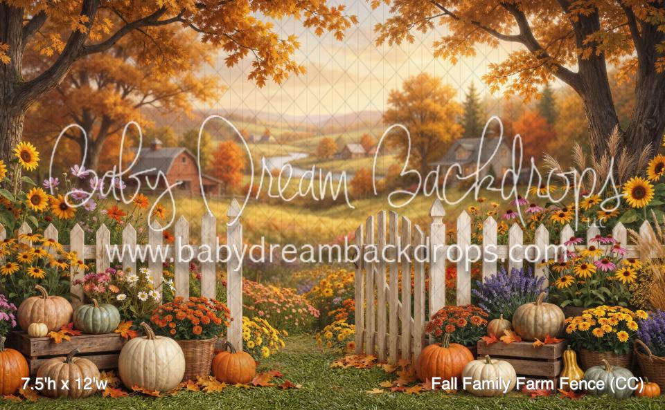 Fall Family Farm Fence (CC)