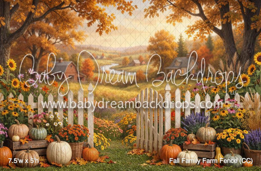 Fall Family Farm Fence (CC)