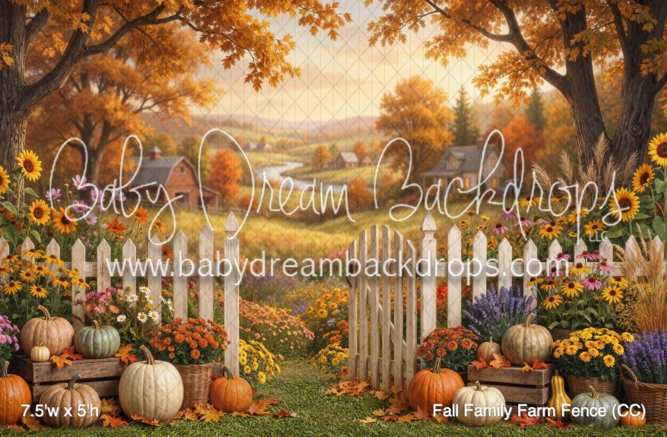 Fall Family Farm Fence (CC)