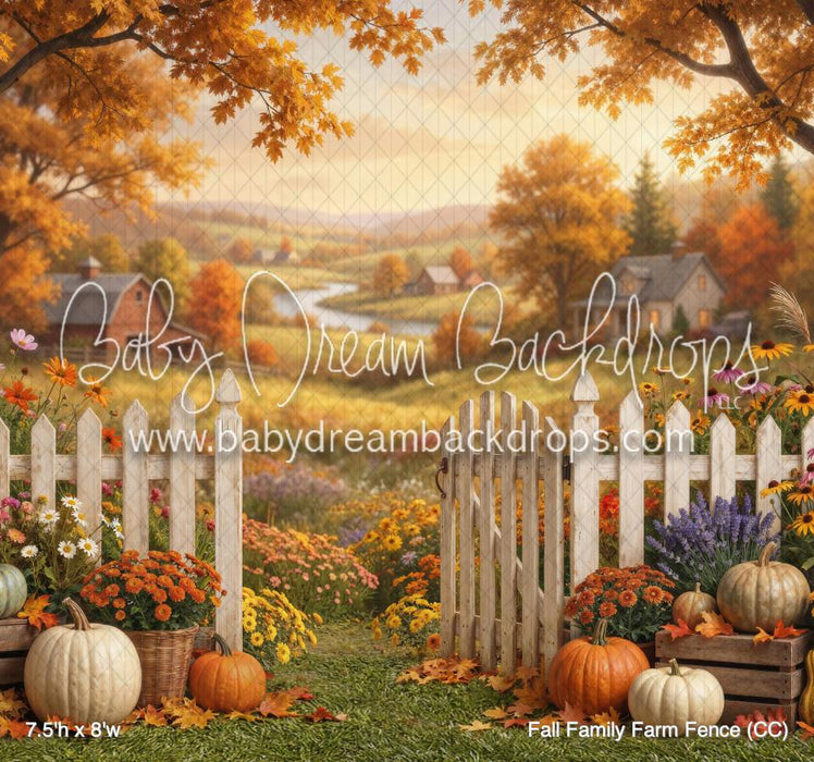 Fall Family Farm Fence (CC)