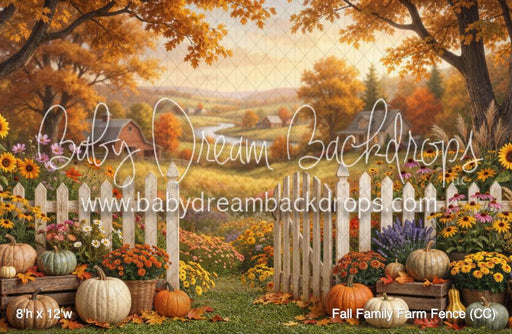 Fall Family Farm Fence (CC)