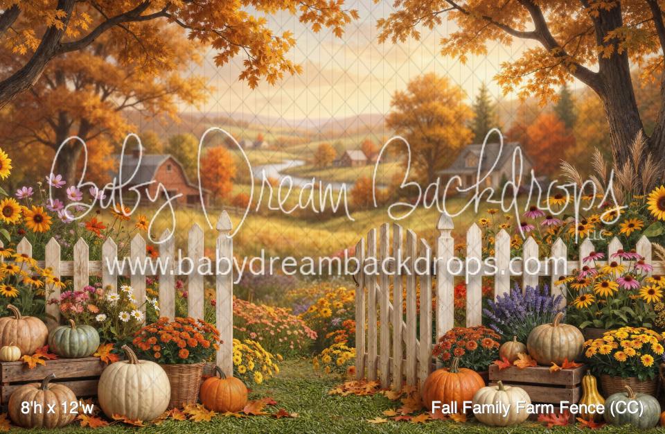 Fall Family Farm Fence (CC)