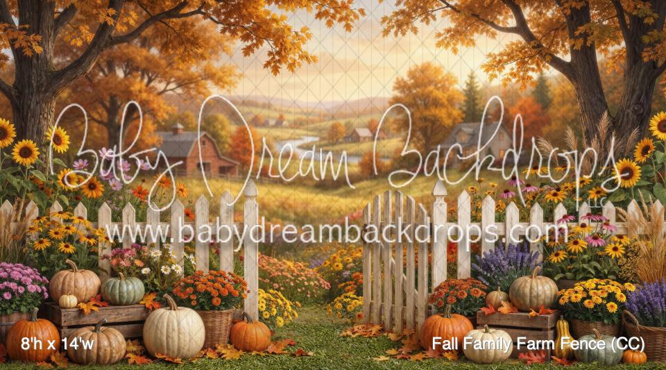 Fall Family Farm Fence (CC)