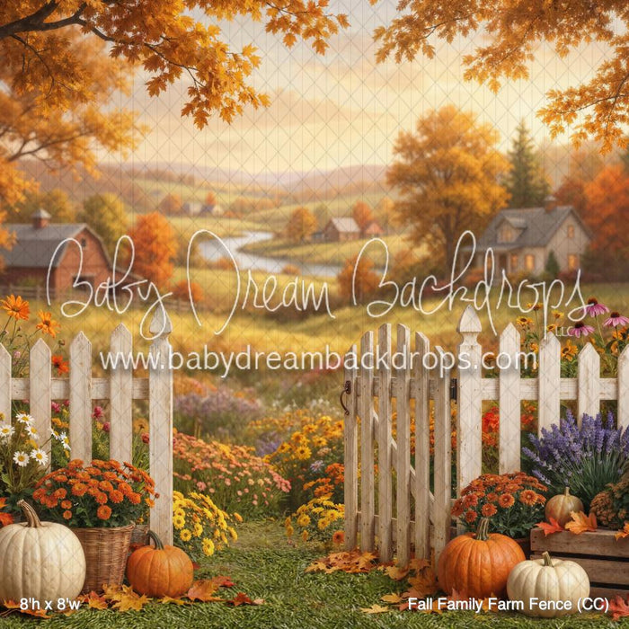 Fall Family Farm Fence (CC)