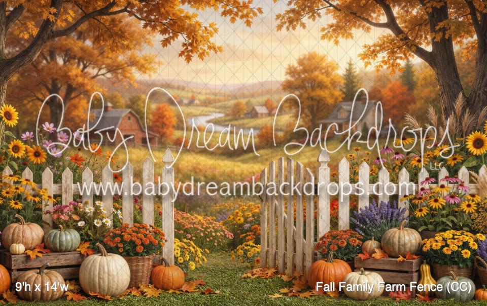 Fall Family Farm Fence (CC)