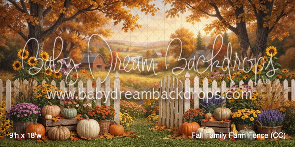 Fall Family Farm Fence (CC)