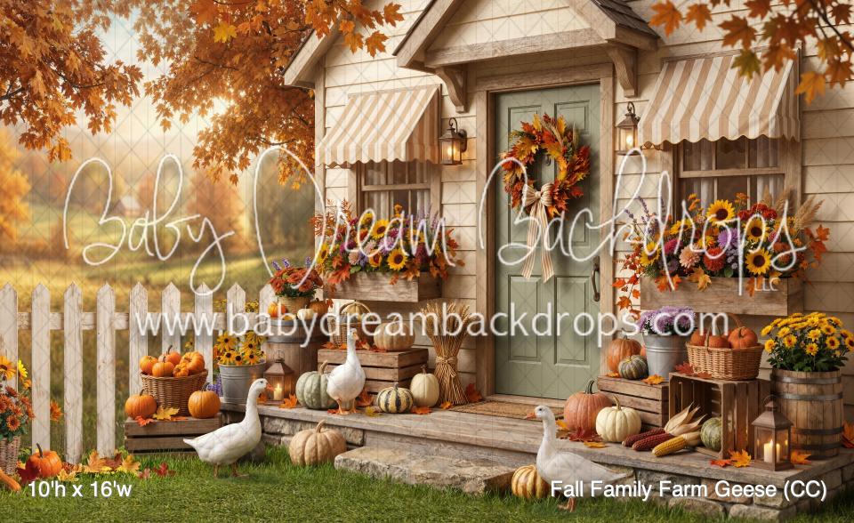 Fall Family Farm Geese (CC)
