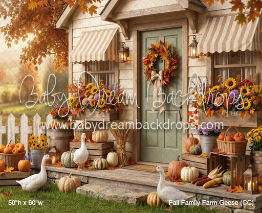 Fall Family Farm Geese (CC)