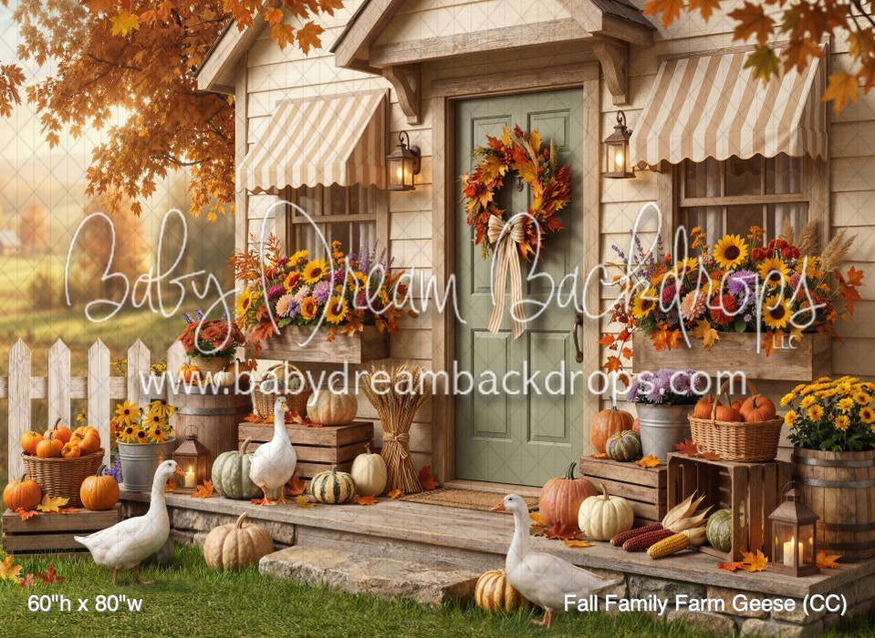 Fall Family Farm Geese (CC)