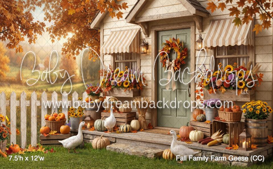 Fall Family Farm Geese (CC)