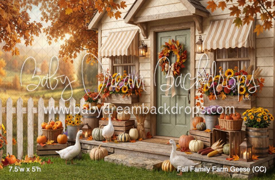 Fall Family Farm Geese (CC)