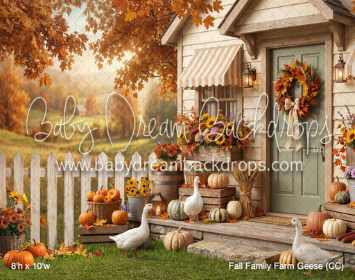 Fall Family Farm Geese (CC)