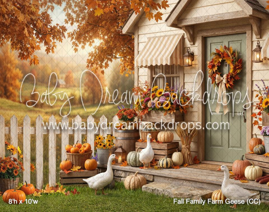 Fall Family Farm Geese (CC)