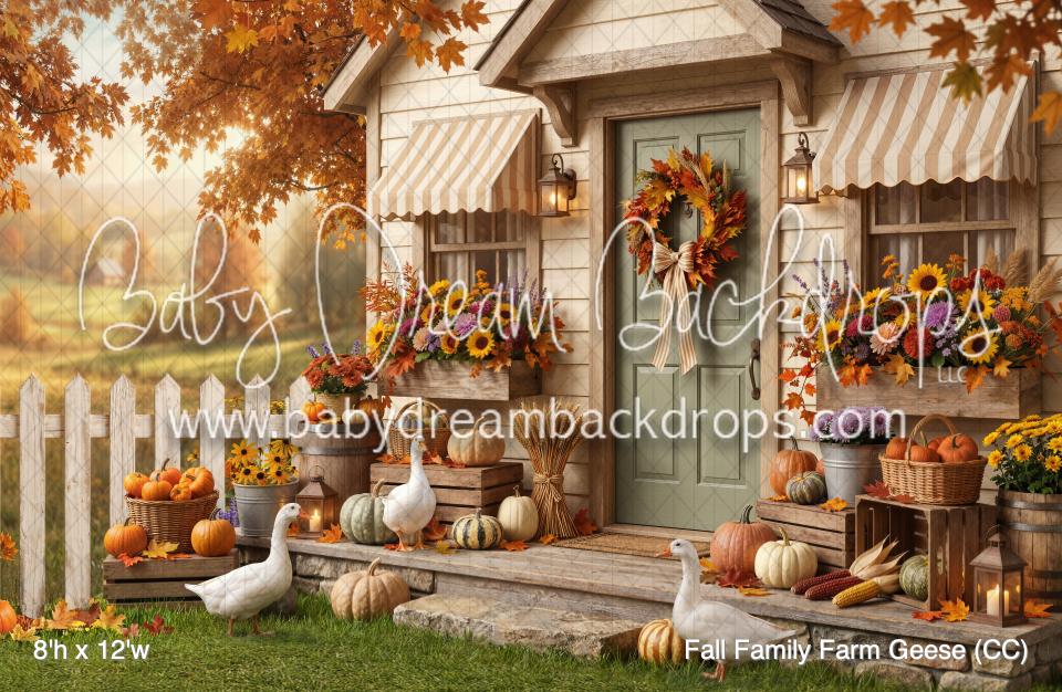Fall Family Farm Geese (CC)