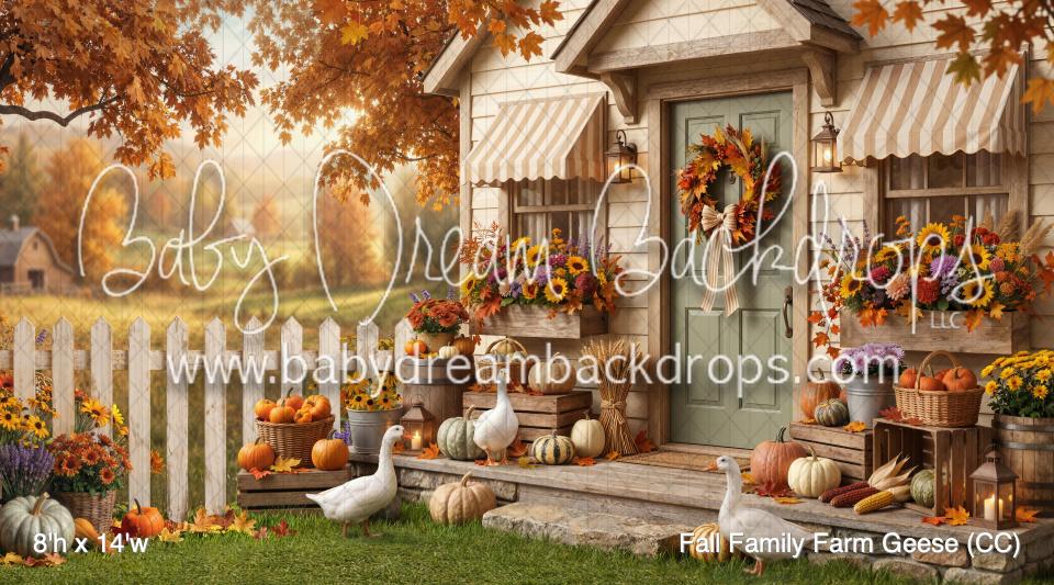 Fall Family Farm Geese (CC)