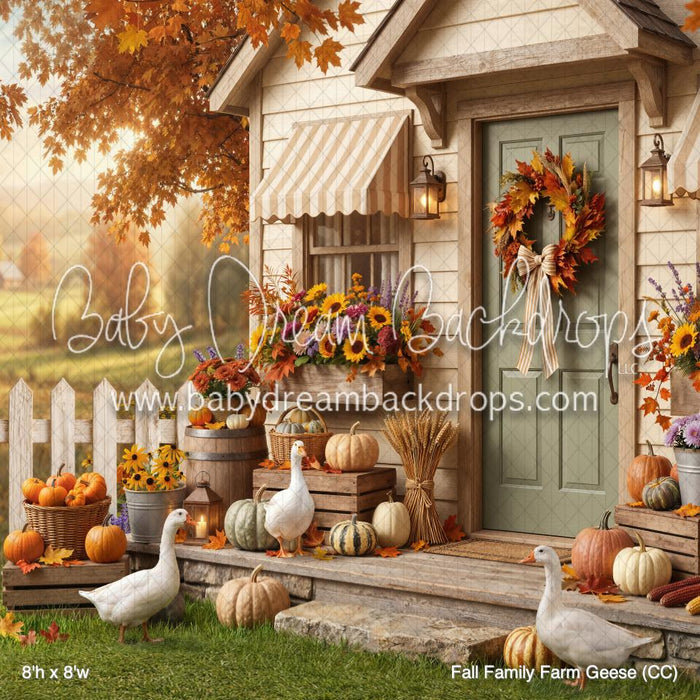 Fall Family Farm Geese (CC)