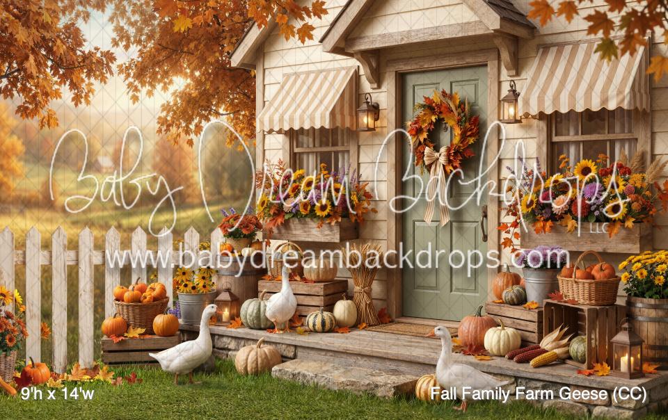 Fall Family Farm Geese (CC)