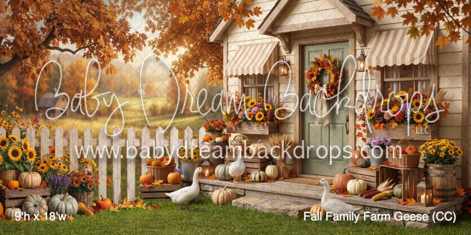 Fall Family Farm Geese (CC)