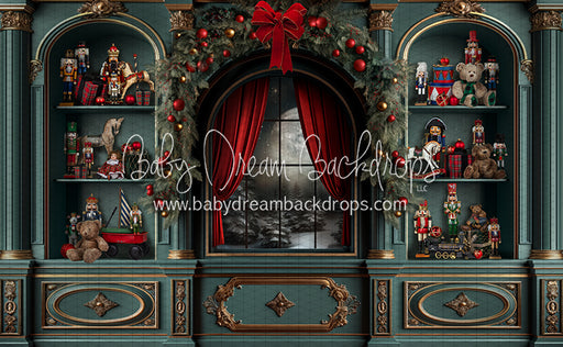 Fancy Claus Workshop Shelves (JA)