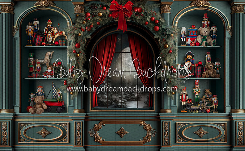 Fancy Claus Workshop Shelves (JA)