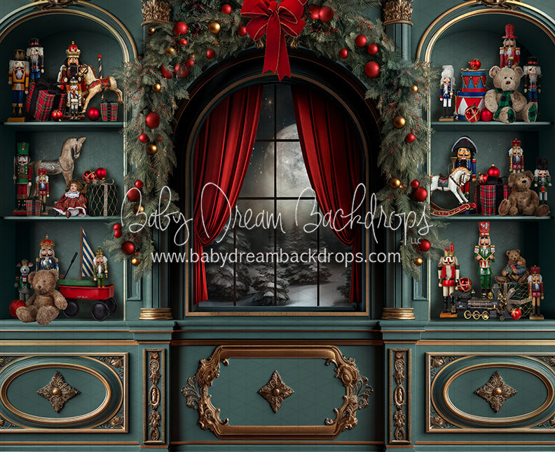 Fancy Claus Workshop Shelves (JA)