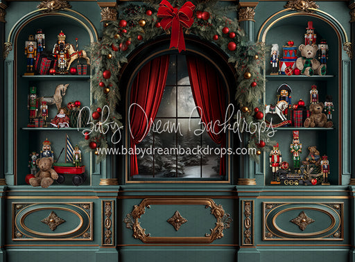 Fancy Claus Workshop Shelves (JA)