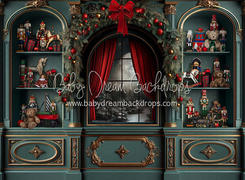 Fancy Claus Workshop Shelves (JA)