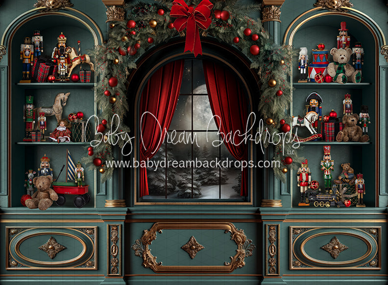 Fancy Claus Workshop Shelves (JA)