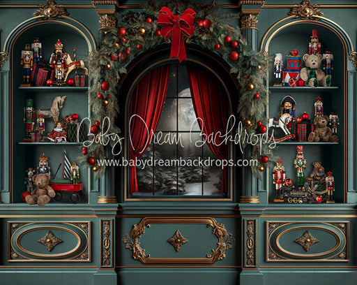 Fancy Claus Workshop Shelves (JA)