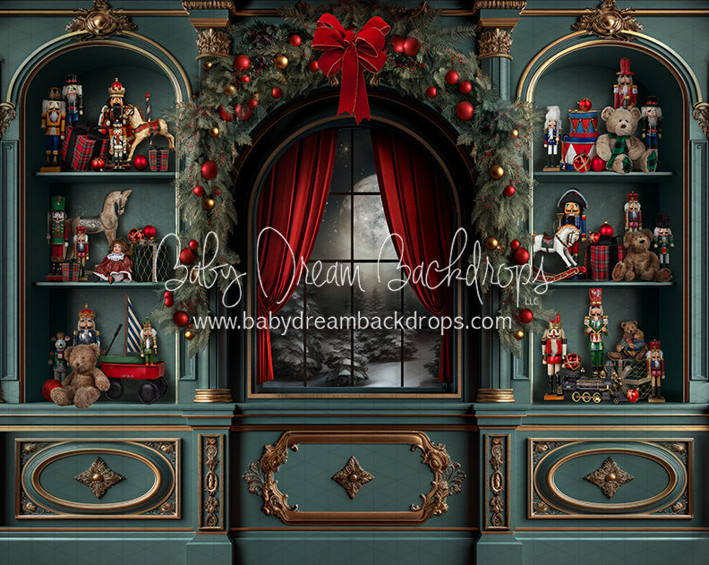 Fancy Claus Workshop Shelves (JA)