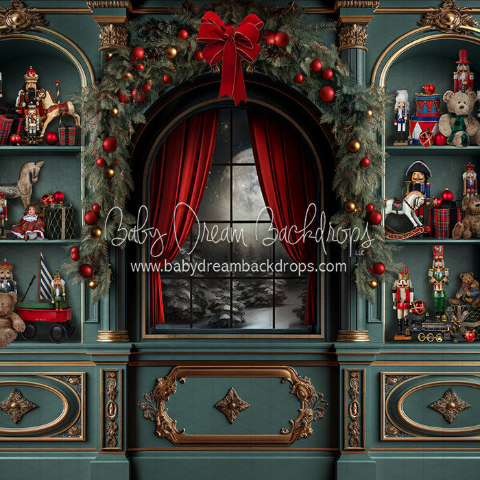 Fancy Claus Workshop Shelves (JA)