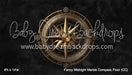 Fancy Midnight Marble Compass Floor (CC)