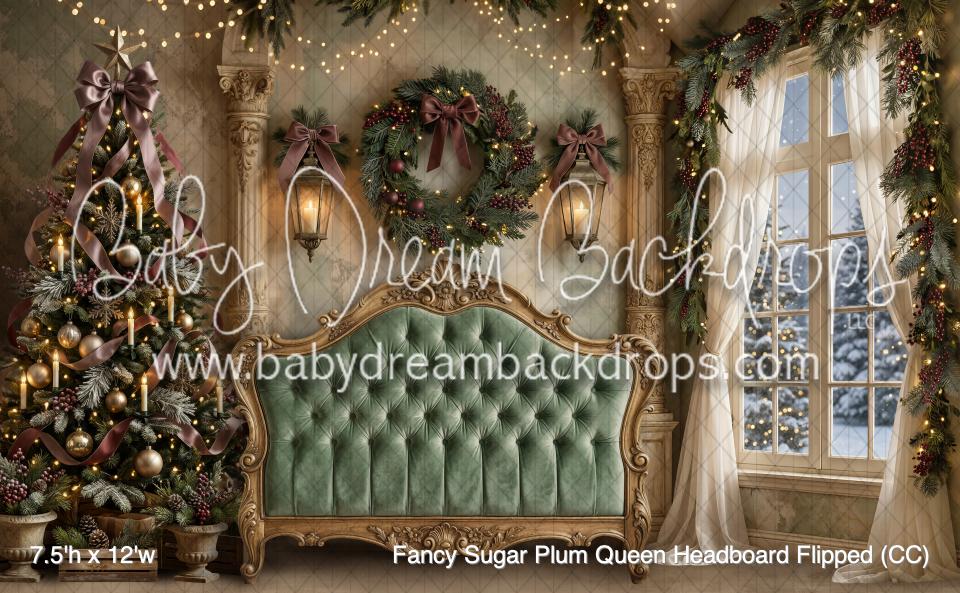 Fancy Sugar Plum Queen Headboard Flipped (CC)