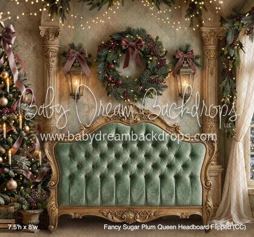 Fancy Sugar Plum Queen Headboard Flipped (CC)