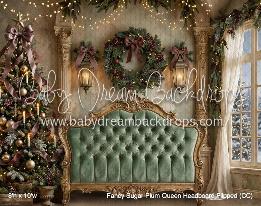 Fancy Sugar Plum Queen Headboard Flipped (CC)