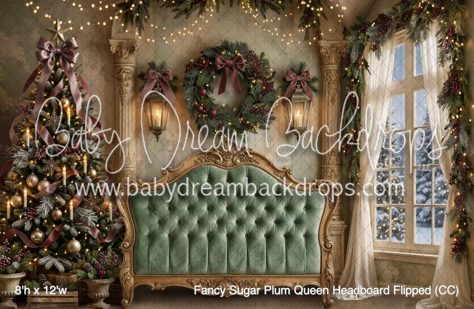 Fancy Sugar Plum Queen Headboard Flipped (CC)