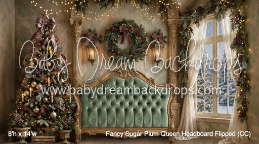 Fancy Sugar Plum Queen Headboard Flipped (CC)