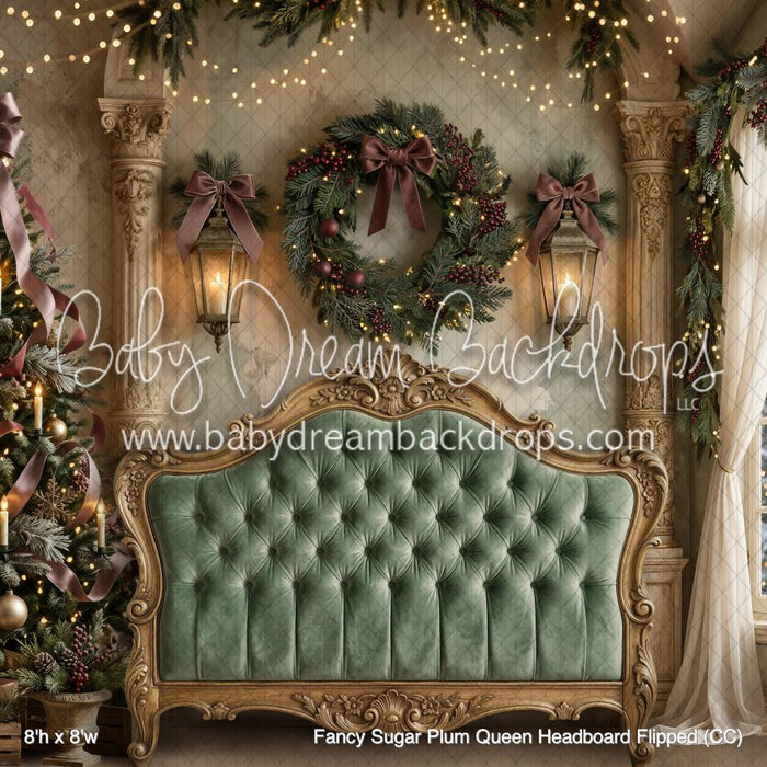 Fancy Sugar Plum Queen Headboard Flipped (CC)