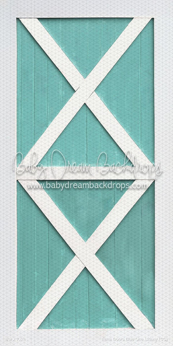 Farm Doors Blue One Skinny (CC)