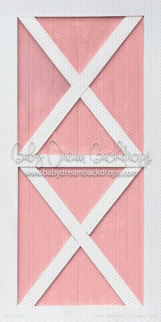 Farm Doors Pink Two Skinny (CC)